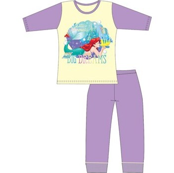 Girls Older Character Mermaid Pyjama PJs Set