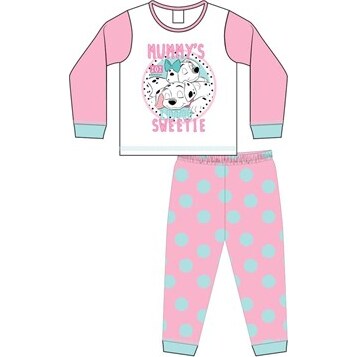 Baby Girls Licensed 101 Dalmatians Pyjama PJ Set