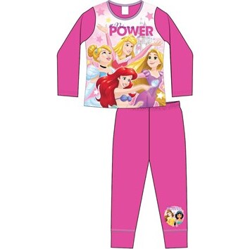 Girls Older Official Disney Princess Pyjama PJs Set