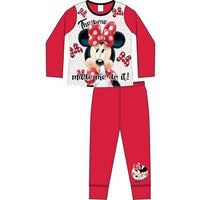 Girls Older Disney Minnie Mouse Pyjama PJs Set