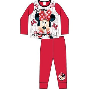 Girls Older Disney Minnie Mouse Pyjama PJs Set