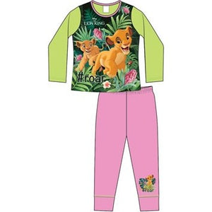 Girls Older Character Lion King Pyjama PJs Set