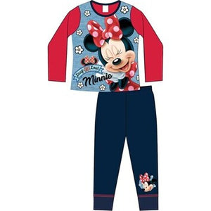 Girls Older Licensed Disney Minnie Pyjama PJ Set
