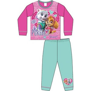Girls Toddler Official Character Paw Patrol Pyjama PJ Set