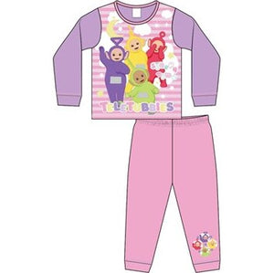 Girls Toddler Official Character Teletubbies Pyjama PJ Set