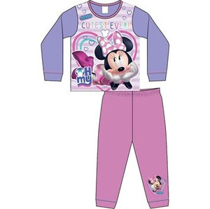 Girls Toddler Disney Minnie Pyjama PJ Set