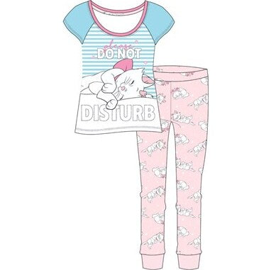 Ladies Character Aristocats Pyjama PJ Set
