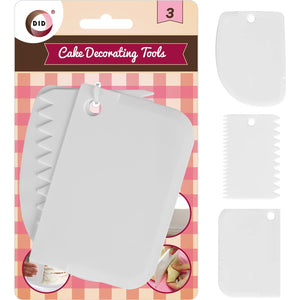 3pc Cake Decorating Tools