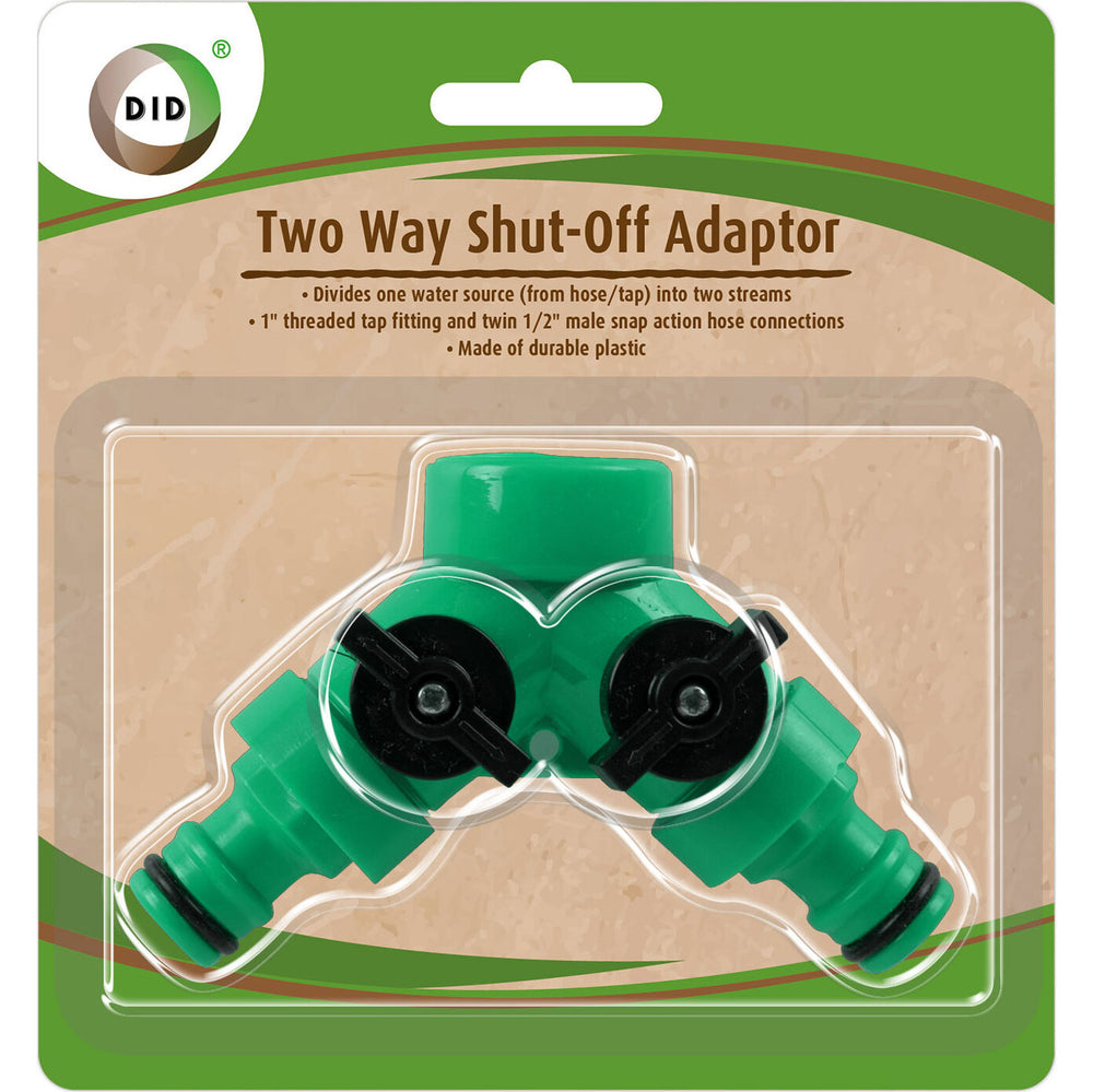 Two Way Shut-Off Adaptor