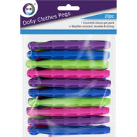 20pc Dolly Clothes Pegs