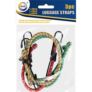 3pc Luggage Straps