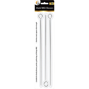 3pc Metal BBQ Skewers