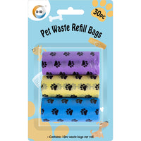 30pc Pet Dog Waste Refill Bags