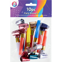 10pc Party Blower Horns for Party Bag Filler