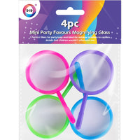 4pc Mini Party Favours Magnifying Glass