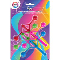 4pc Mini Party Favours Clackers