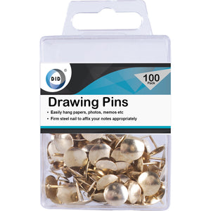 100pc Drawing Pins