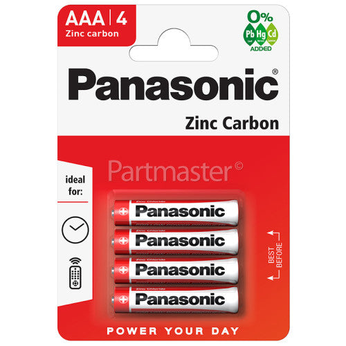 AAA Panasonic Batteries (4 Pack)