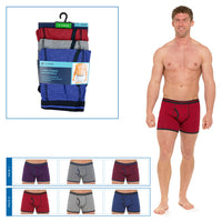 Mens Cotton Stretch Trunks (3 Pack)