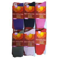 Ladies 2.3 Tog Heat Insulator Thick Thermal Socks
