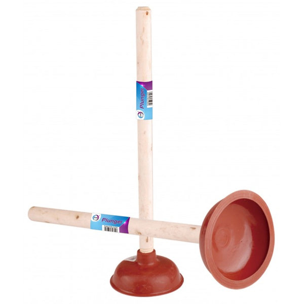 Buy wholesale 50cm rubber plunger with wooden handle Supplier UK