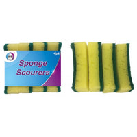 Buy wholesale 4pc sponge scourers Supplier UK
