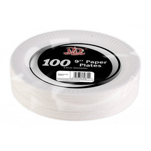 Buy wholesale 100pc 9" paper plates Supplier UK