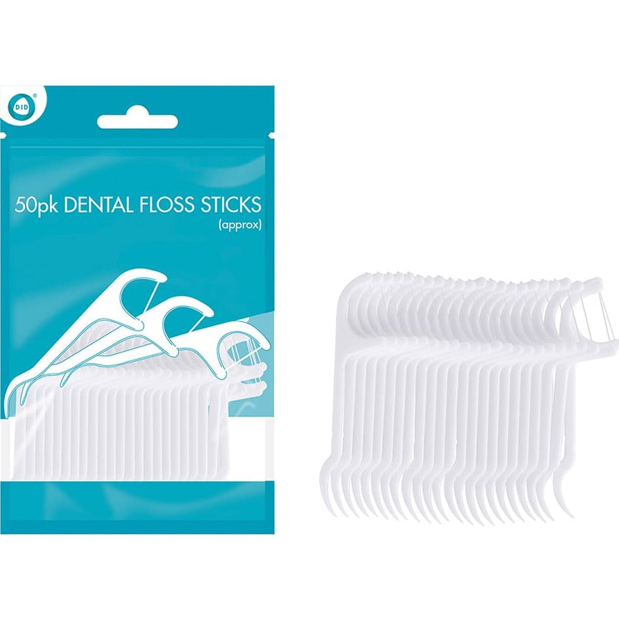 50pc Dental Floss Sticks