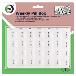 Buy wholesale Weekly pill box Supplier UK