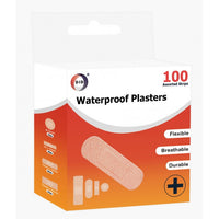 Buy wholesale 100pc assorted waterproof plasters Supplier UK