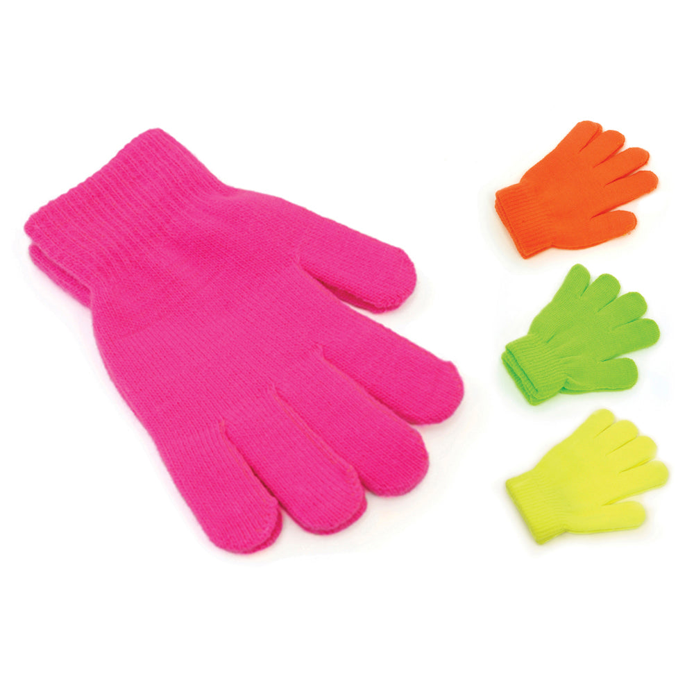 Kids Thermal Neon Magic Gloves