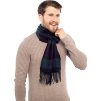 Mens Checked Scarf
