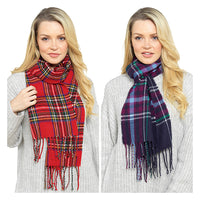 Ladies Checked Scarf