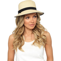 Ladies Cloche Summer Hat with Bow