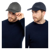 Mens Waxed Baseball Cap
