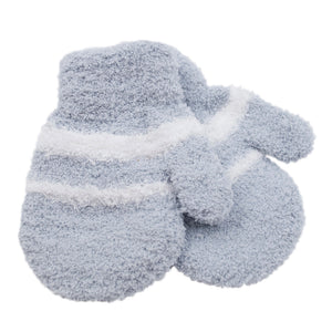 Babies Soft Touch Striped Mittens