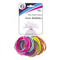 Buy wholesale 50pc thin multi-colour bobbles Supplier UK