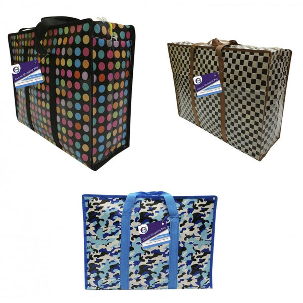 Buy wholesale Deluxe shopping bag 50cm x 37cm x 17cm Supplier UK