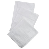 Mens White Handkerchiefs Hankies (5 Pack)