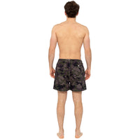 Mens Army Camouflage Camo Printed Swim Shorts
