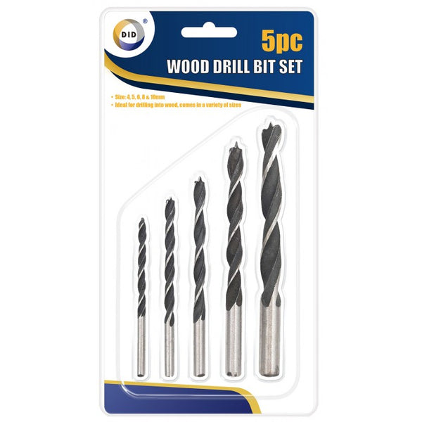 Buy wholesale 5pc wood drill bit set Supplier UK