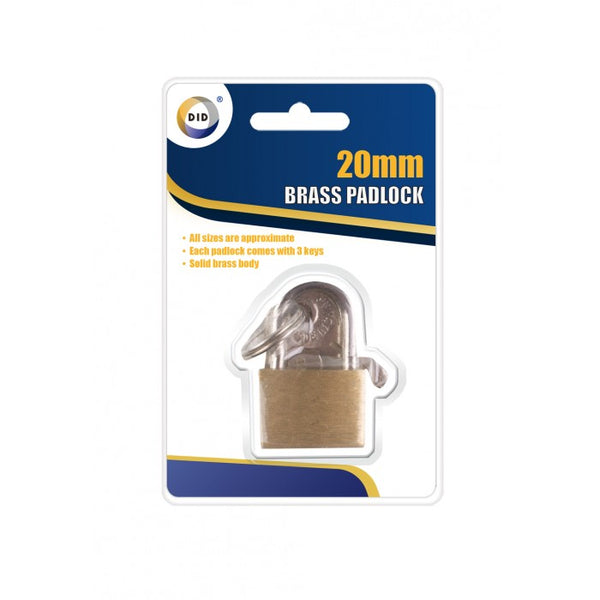 Buy wholesale 20mm brass padlock Supplier UK