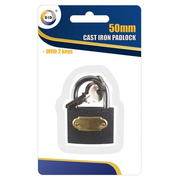 Buy wholesale 50mm cast iron padlock Supplier UK