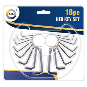 Buy wholesale 16pc hex key set Supplier UK