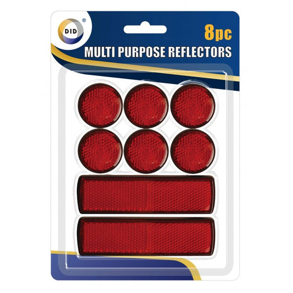 Buy wholesale 8pc multi purpose reflectors Supplier UK