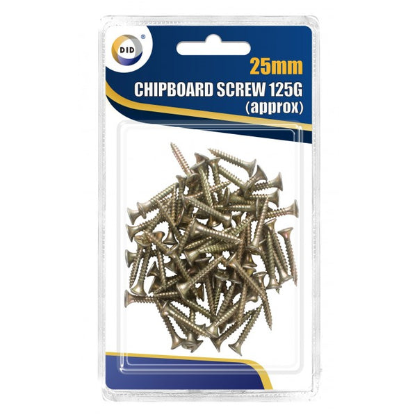 Buy wholesale 25mm chipboard screws 125g Supplier UK