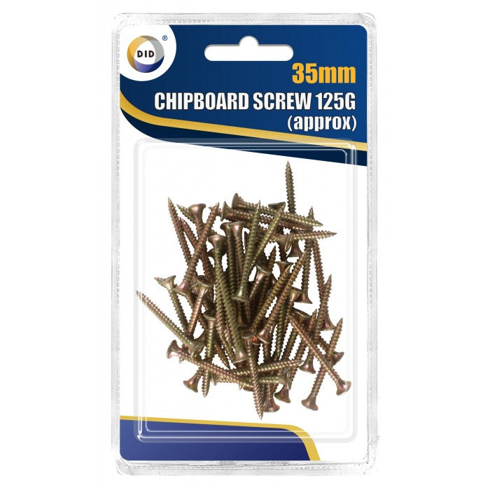 Buy wholesale 35mm chipboard screws 125g Supplier UK