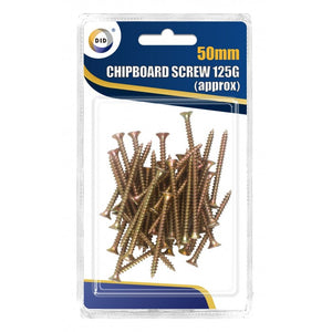 Buy wholesale 50mm chipboard screws 125g Supplier UK