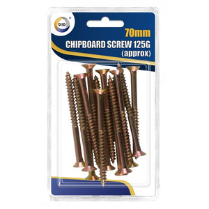 Buy wholesale 70mm chipboard screws 125g Supplier UK