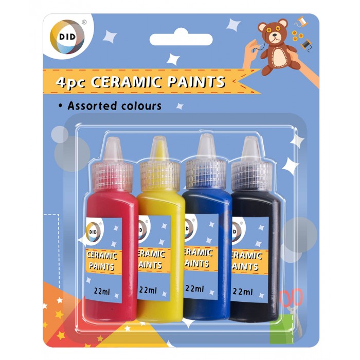 4pc Ceramic Paints